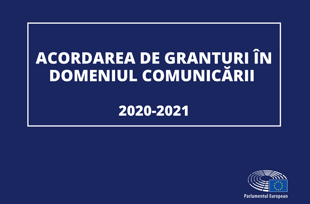 Parlamentul European a anunțat lansarea a două apeluri în domeniul comunicării în perioada mai și/sau iunie 2020!