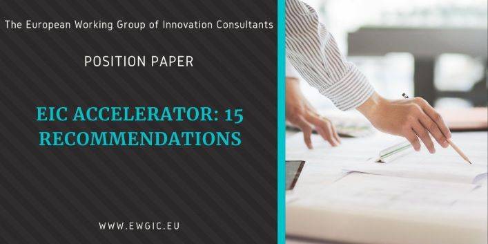 Este necesară reformarea Acceleratorului EIC pentru companii inovatoare! Află propunerile Grupului European de Lucru al Consultanților în Inovare